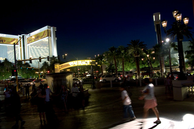Spot Light on the Strip
