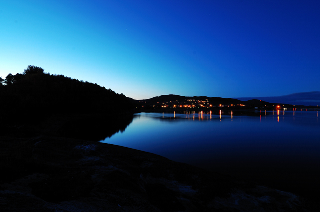 Mouth of the river Namsen
