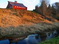 Red Barn Sunset