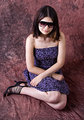 Jennifer Purple Dress