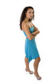 Lisa Blue Dress Stock