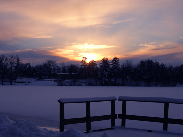 Snowy Lake