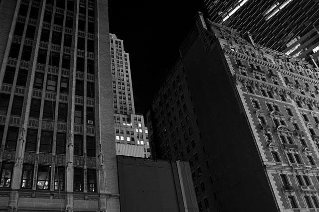 The City Looms in Darkness