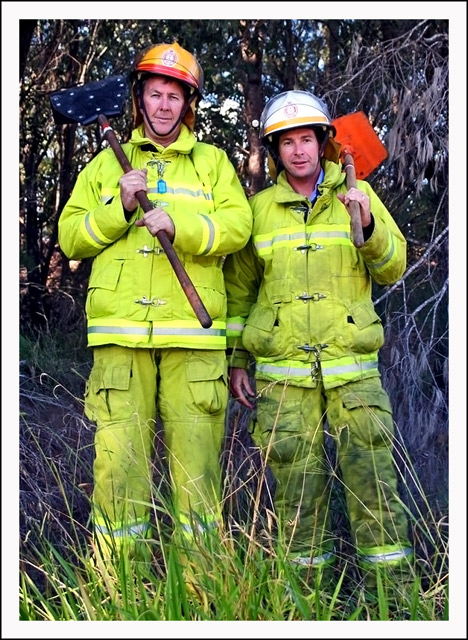 Mark & Steve, Our Firemen Hero's