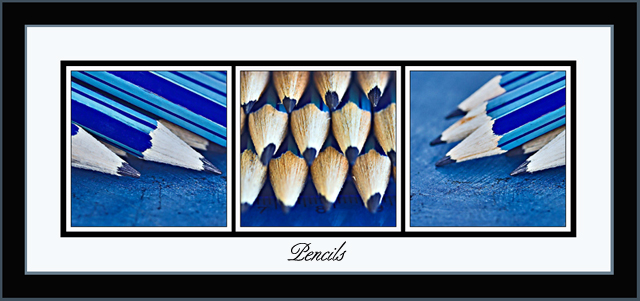 Pencil Triptych   Day15