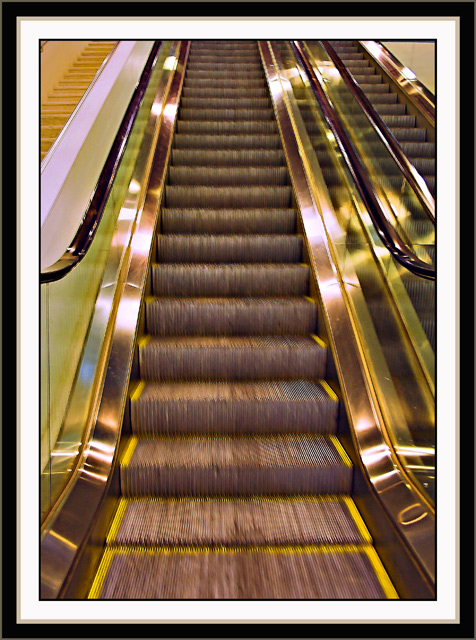 Escalator at  Airport.
