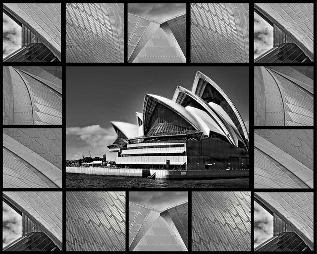 Sydney Opera House Collage-