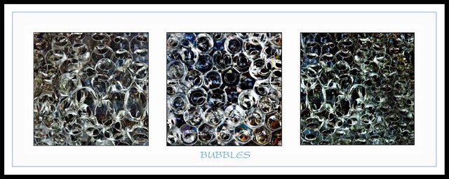 Bubbles Triptych