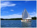 Catboat on Pleasant Bay