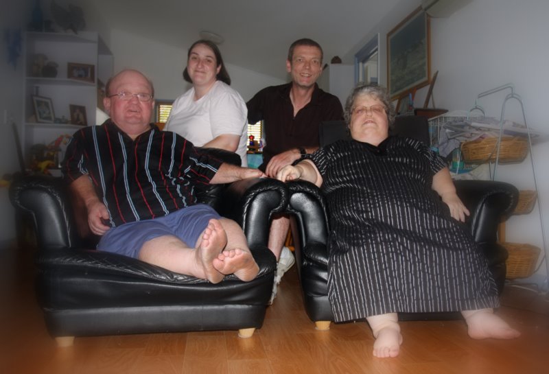 Peter, T, Andi and Shez