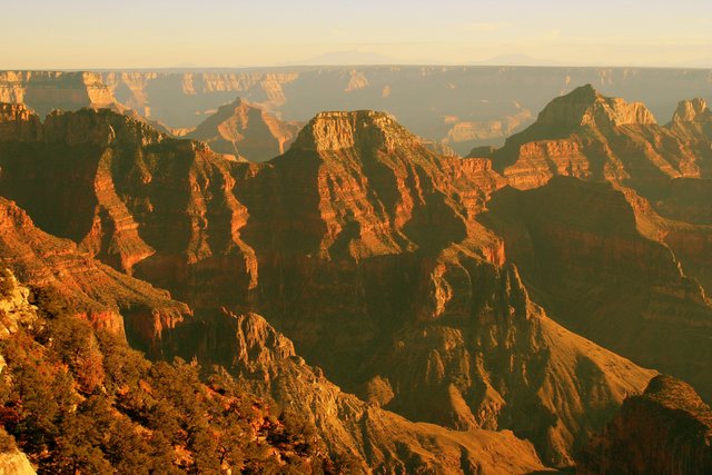 Sunset Glow in Grand Canyon