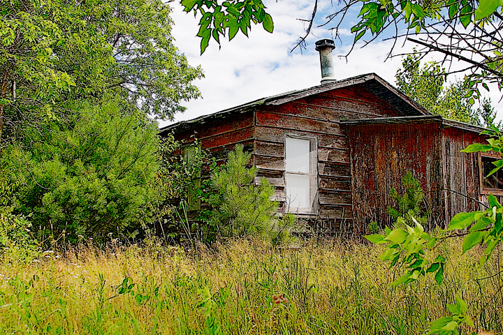 Abandoned Trapper-Cabin in BWCA