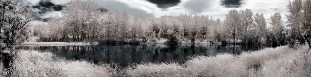 Infrared Pond Panoramic