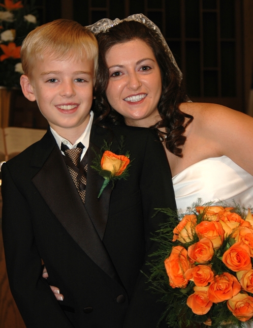 Bride and Mini Groom