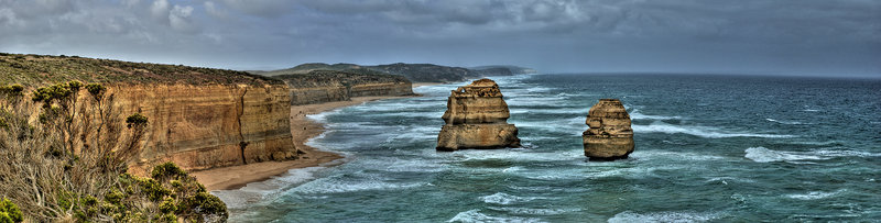 Panorama - The 12 Apostles, Victoria, Australia