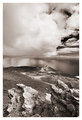 Volcano Teneguia and the south point of La Palma