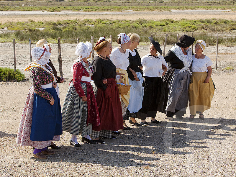 Traditional dancers at the Camargue