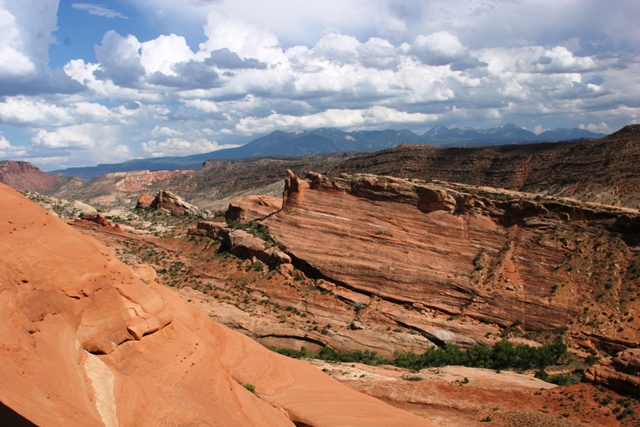 Below Delicate Arch