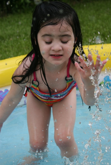 Baby Girl Pool