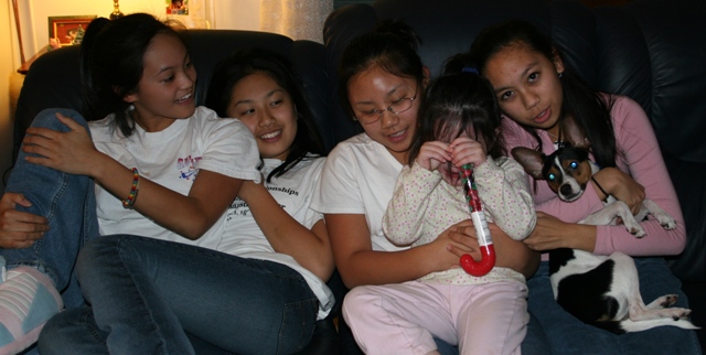 All the girls (grand children)