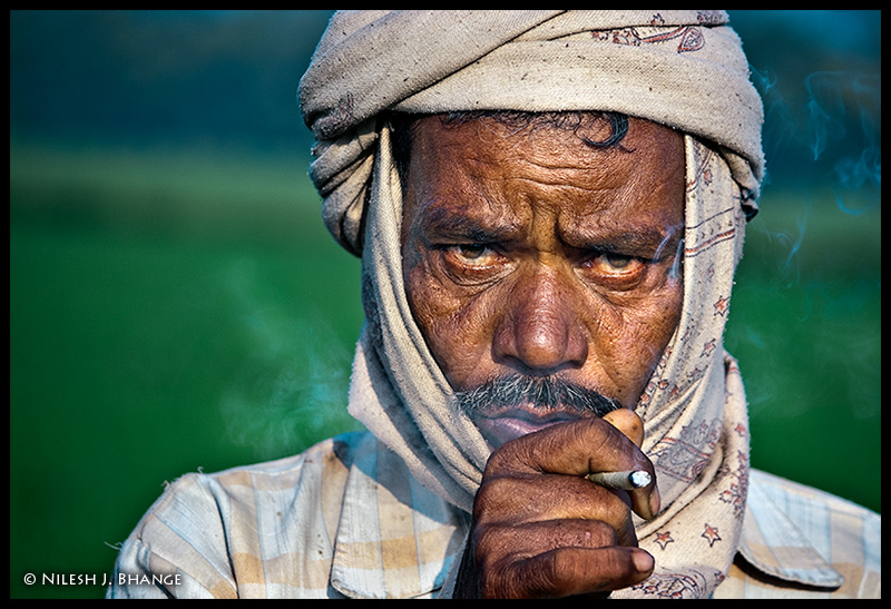 Smoking Farmer