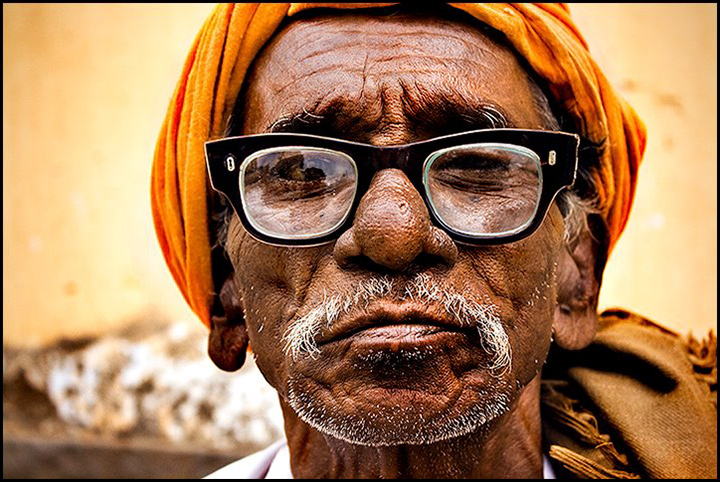 Old Man With Glasses