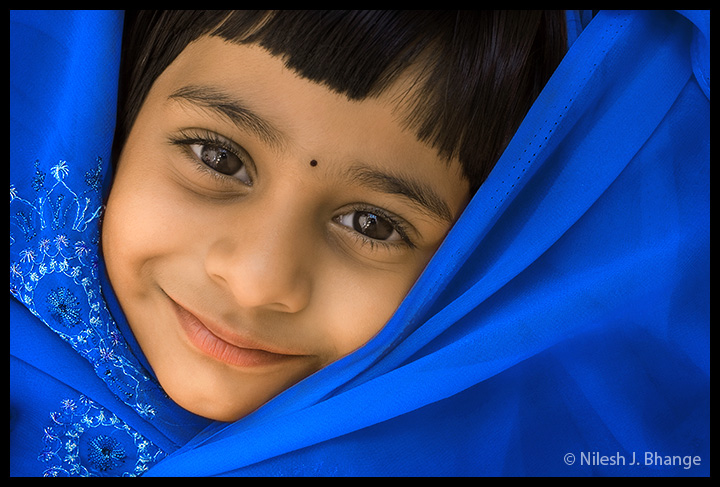Smiling Blue