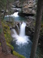 Johnsons Canyon Waterfall