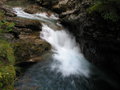 Johnsons Canyon Waterfall