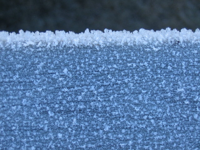 Frost on Wood