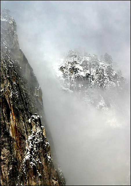 Peeping through the clouds