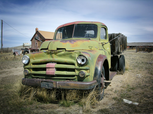 Green Farm Truck