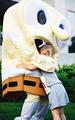Sponge Bob eating small child!