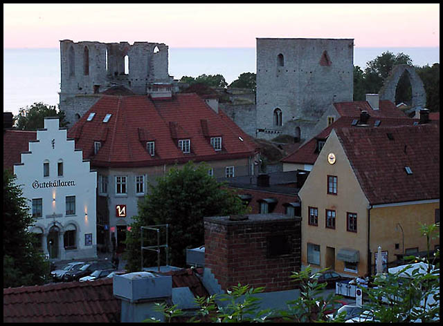 Visby at  late Evening