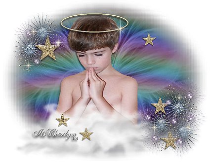 Angel-Rainbow wings