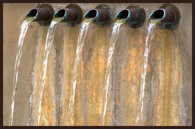 Mockingbird Station Water Spouts