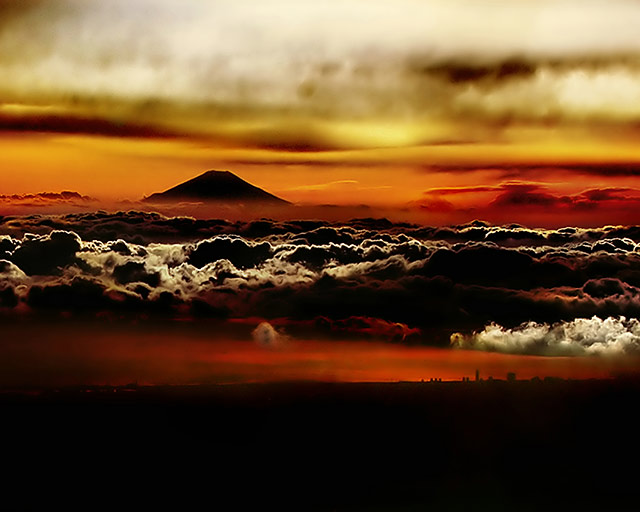 Mount Fuji at Sunrise (8x10)