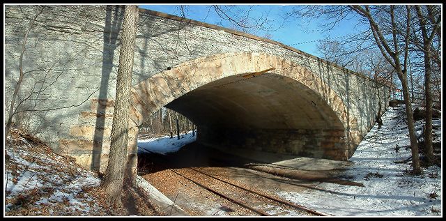 Interlachen Bridge - (composite of 5 images)