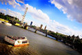 The Eye, The Thames and Parliament