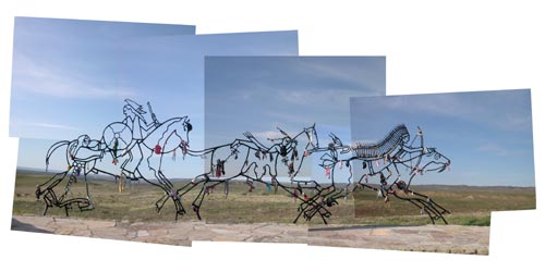 Little Bighorn Tiled Panorama