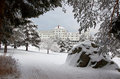 Mount Washington Hotel in Winter