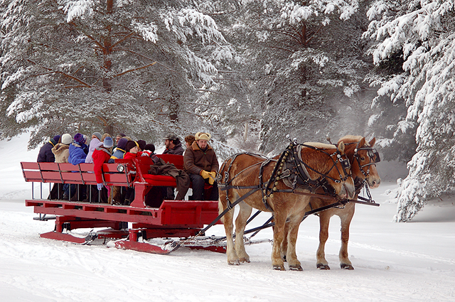 Sleigh Ride, Mount Washinton Hotel