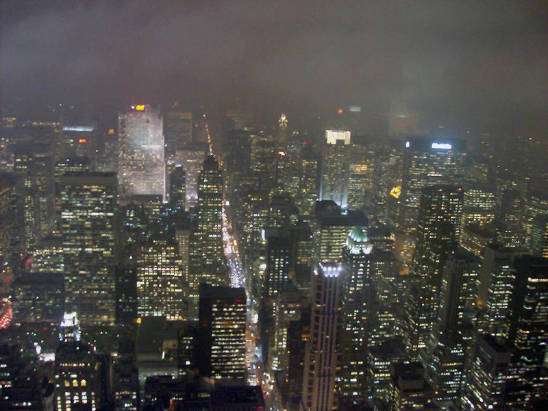 Foggy Night in NYC