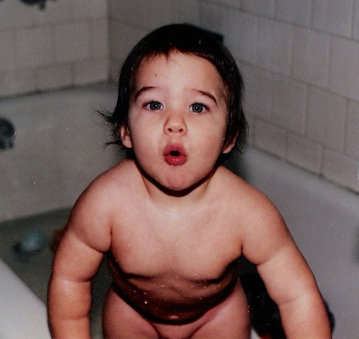 Mugging at Bath Time
