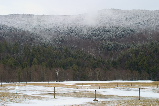 Vermont late winter