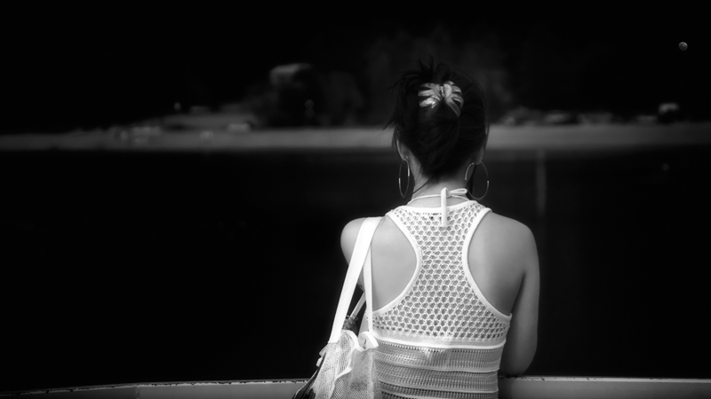 Girl with Hairclip