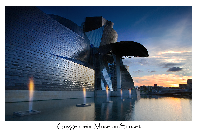 Guggenheim Sunset