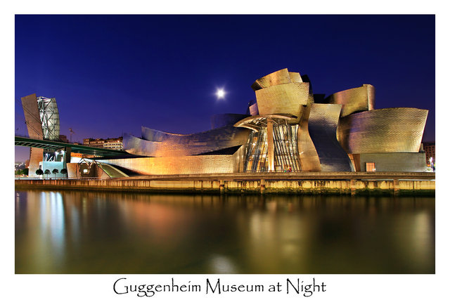 Guggenheim Museum by Night