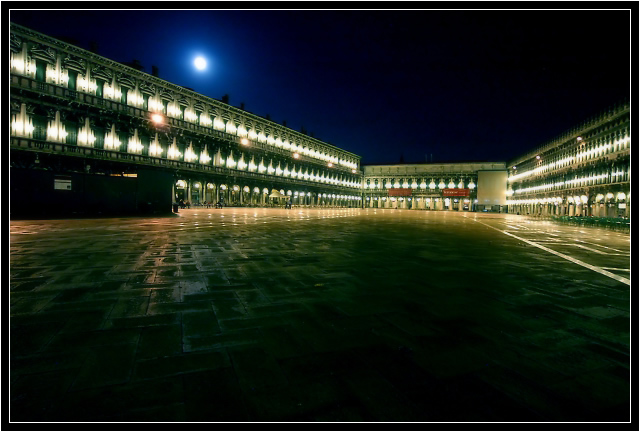 Moonlit Piazza San Marco