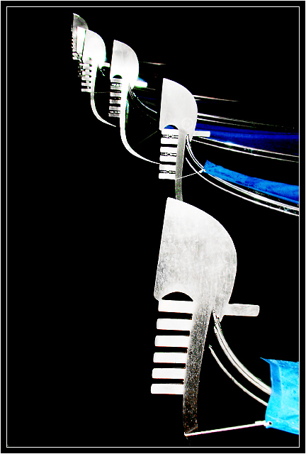 Gondolas at Night